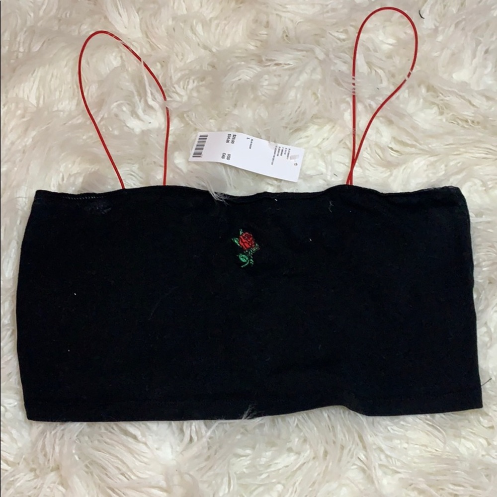 Cute rose crop top from Urban Outfitters